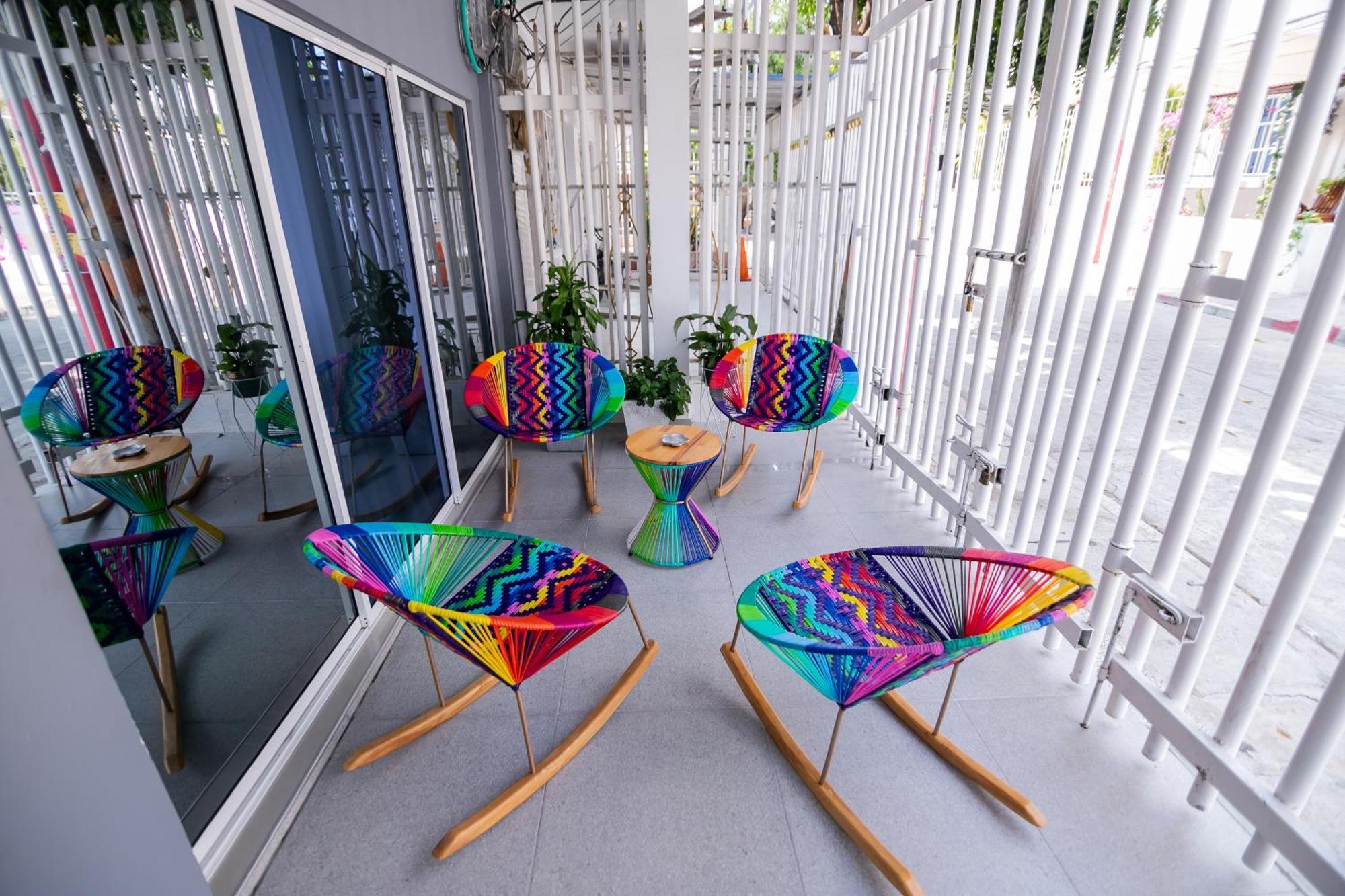 Hospedaje Rosa Blanca Cartagena エクステリア 写真